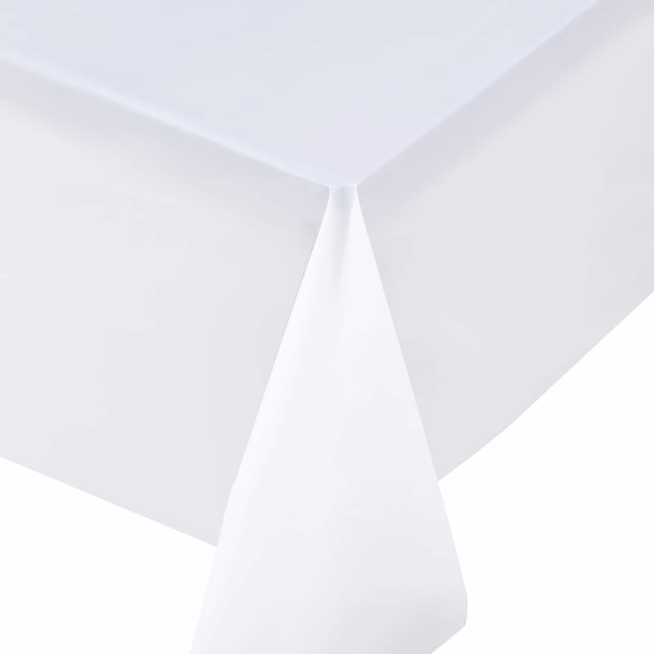 48 Pack: 54" x 108" Solid Plastic Table Cover by Celebrate It™